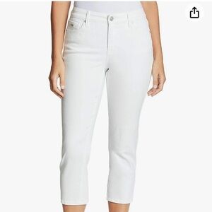 Nine West Chrystie white capri jeans